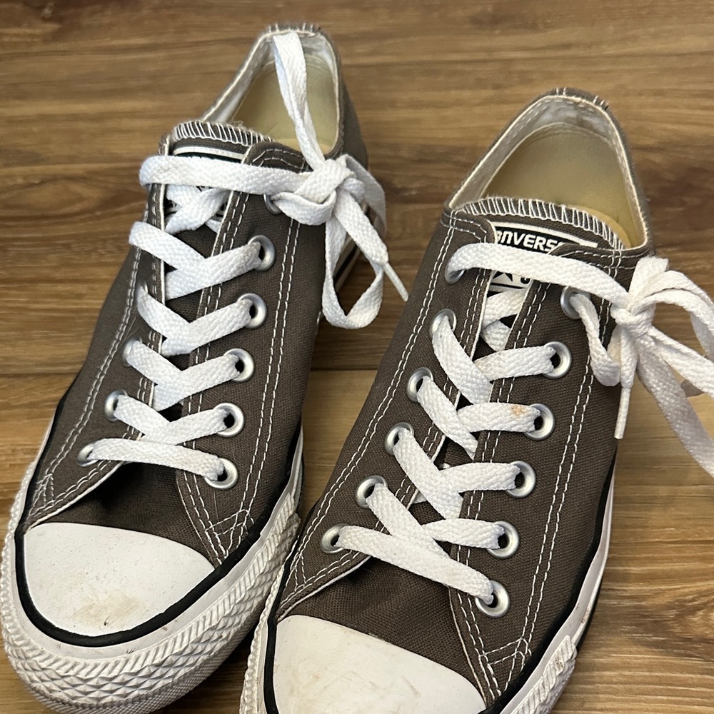 Converse Chocolate Canvas Sneakers